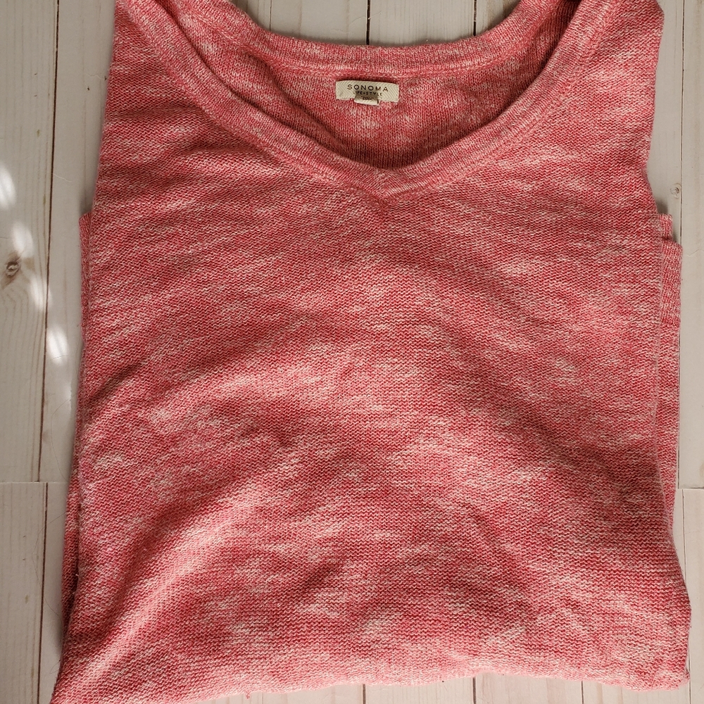 Cozy Pink Knit Sweater